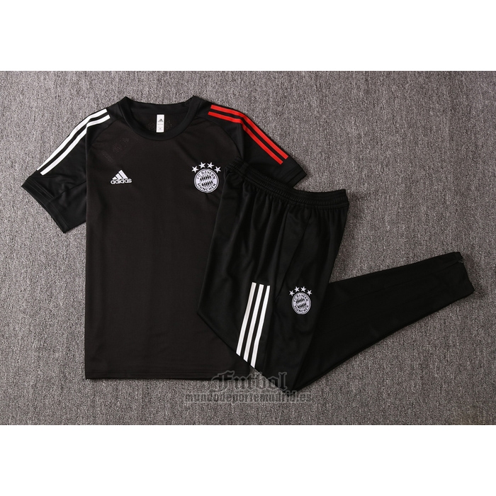 Chandal del Bayern Munich Manga Corta 2020-2021 Negro